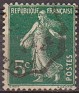 France 1907 Characters 5 ¢ Green Scott 159